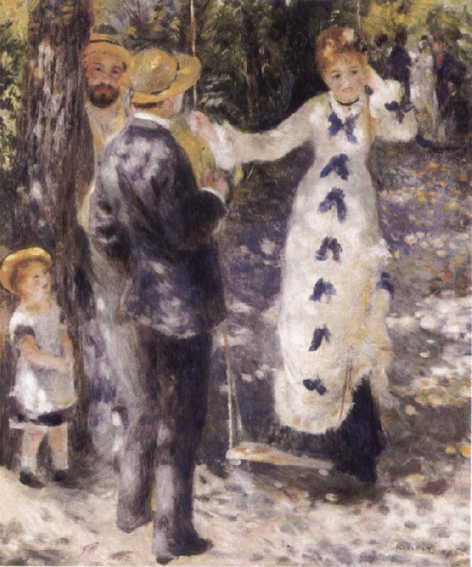 Pierre-Auguste Renoir The Swing china oil painting image